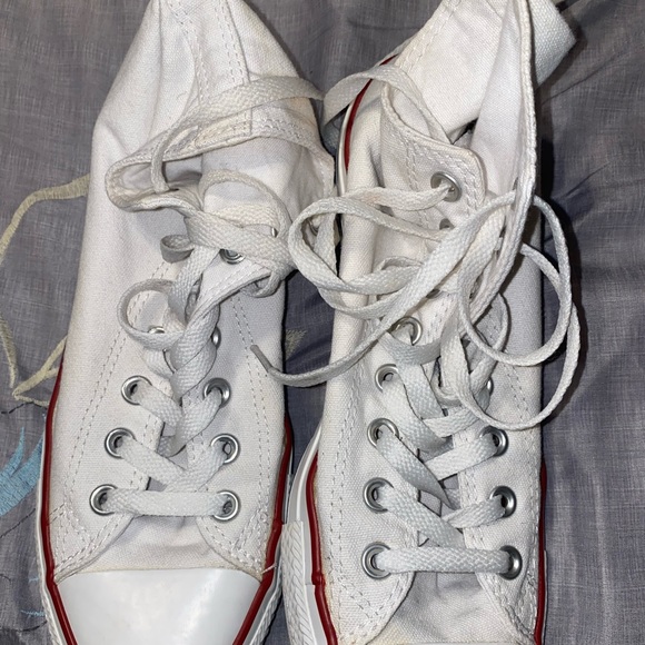 Converse high white